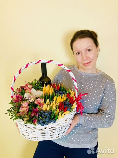 Съедобные/ вкусные букеты для женщин и мужчин