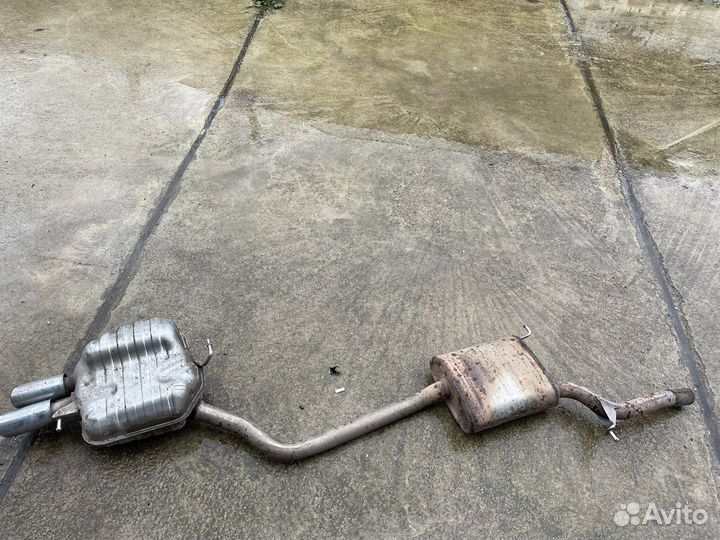 Глушитель audi