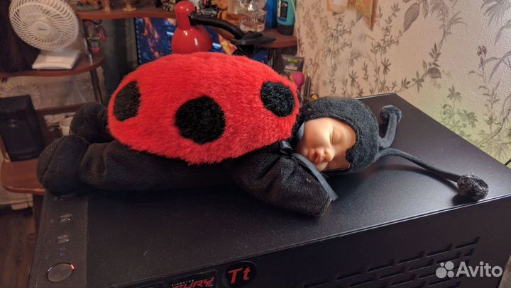 Пупс Божья коровка Anne Geddes бронь до конца мая