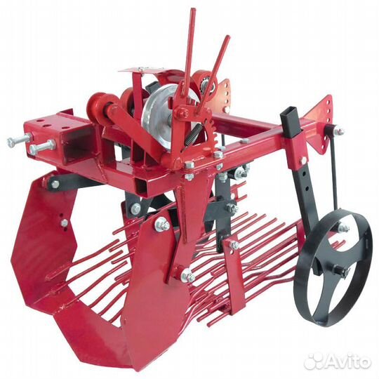 Картофелекопалка вибрационная колесная Пахарь ккм