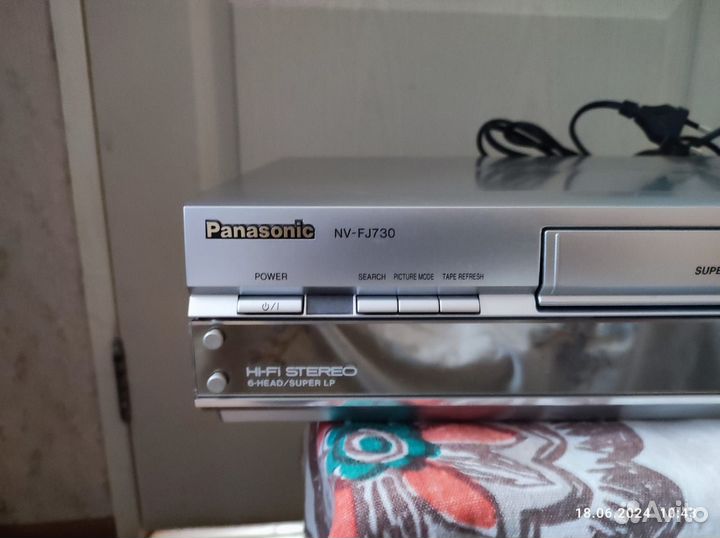Видеомагнитофон панасоник