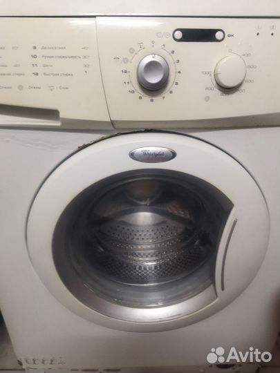 Стиральная машина на запчасти whirlpool