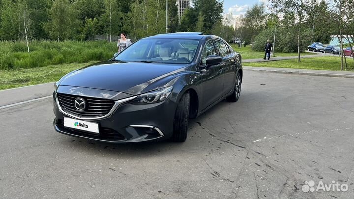 Mazda 6 2.5 AT, 2017, 100 000 км