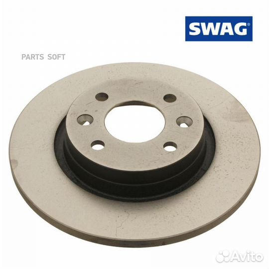 Swag 60930652 Диск тормозной
