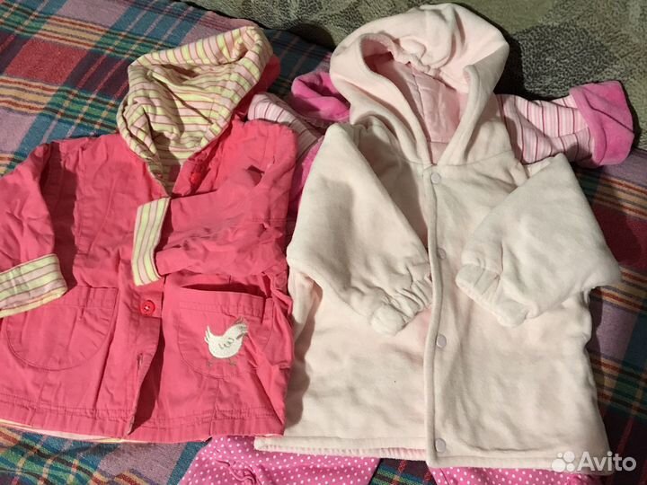 Куртка шапка джинсы 92-98