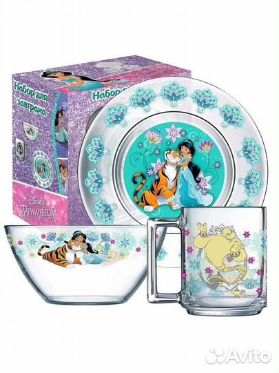 Дисней Набор для завтрака 3 пр. 