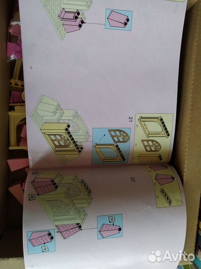 Конструктор Пиццерия на основе Лего