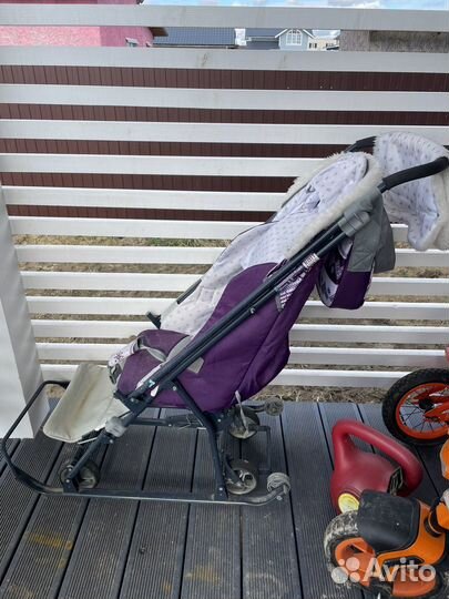 Санки коляска