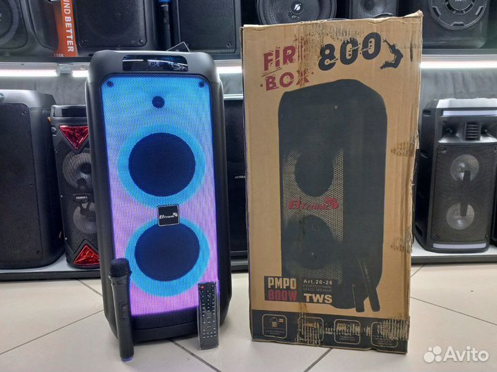 Большая блютуз колонка 800Вт eltronic ART 20-26