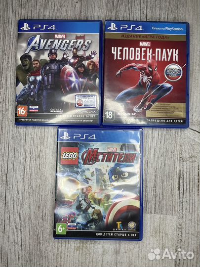Игры Marvel ps4