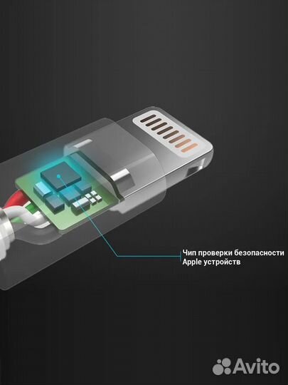 Кабель Type-C - Lightning для Apple