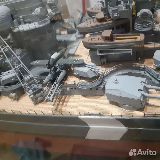 Модель корабля бисмарк