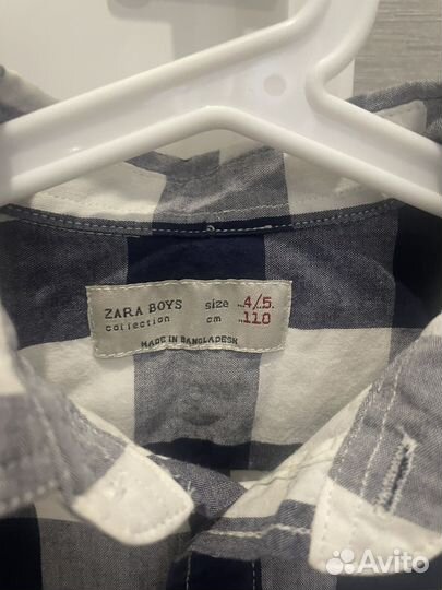 Рубашка zara 110