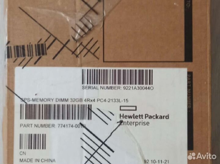 Память HPE 32Gb 774174-001, 752372-081