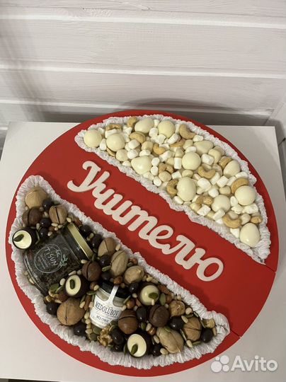 Мужской Букет из колбас, сыра и орехов