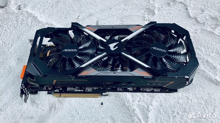 Игровая видеокарта GTX 1080 Ti Aorus 11GB