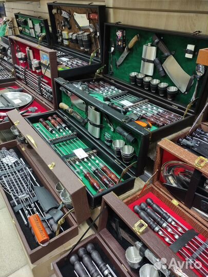 Набор шампуров в подарок мужчине