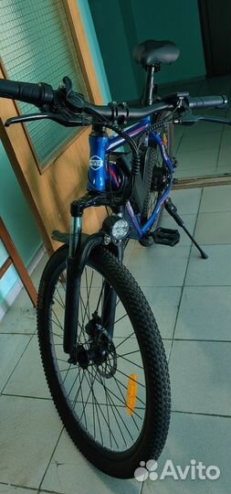 Электровелосипед hiper Engine B54 синий. Бу