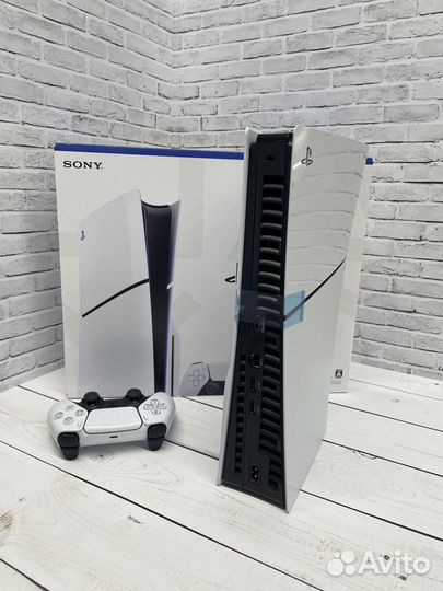 Новая приставка PS5 Slim 1Тб с дисководом