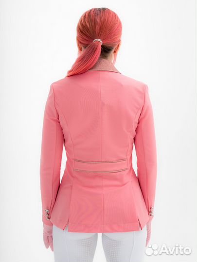 Редингот розовый