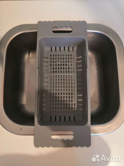 Коландер Лоток Корзина Вставка Раздвижной