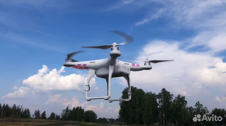 Квадрокоптер dji phantom 2 + GO Pro 4 black