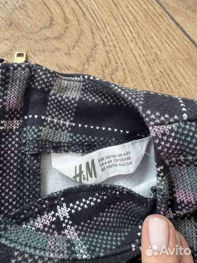 Платье для девочки 110 hm