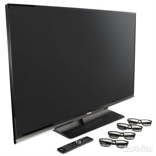 Телевизор Philips 47PFL6007Т/60 неисправный
