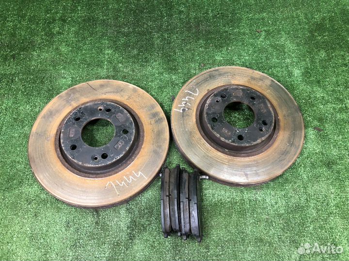 Диски тормозные, колодки передние Hyundai ix 35