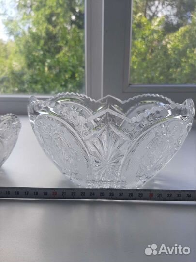 Ваза хрустальная СССР