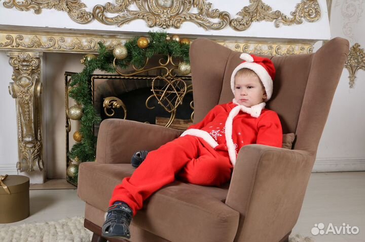 Детский костюм Деда Мороза напрокат