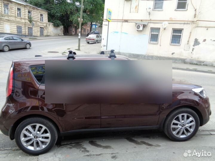 Багажник на крышу Киа Соул персональный до100кг