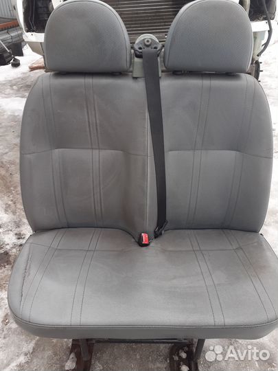 Пассажирское сидение двойное на Ford transit