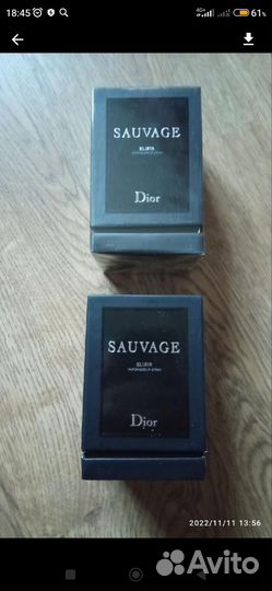Dior savage эликсир 60 мл