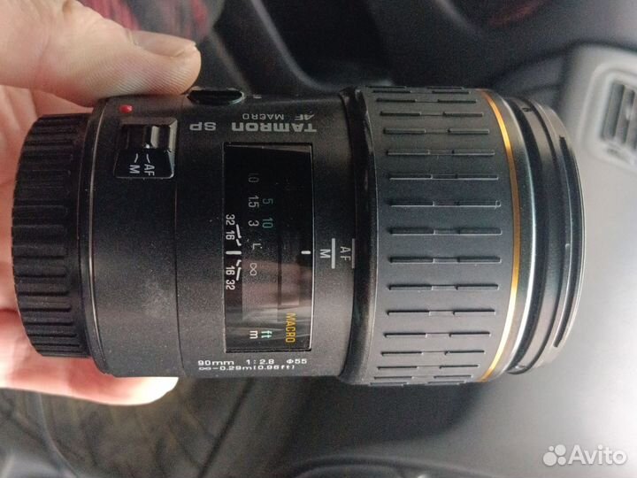 Объектив tamron 90mm f2.8 macro для canon EF