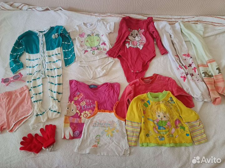 Вещи пакетом на девочку от 0 до 1 года