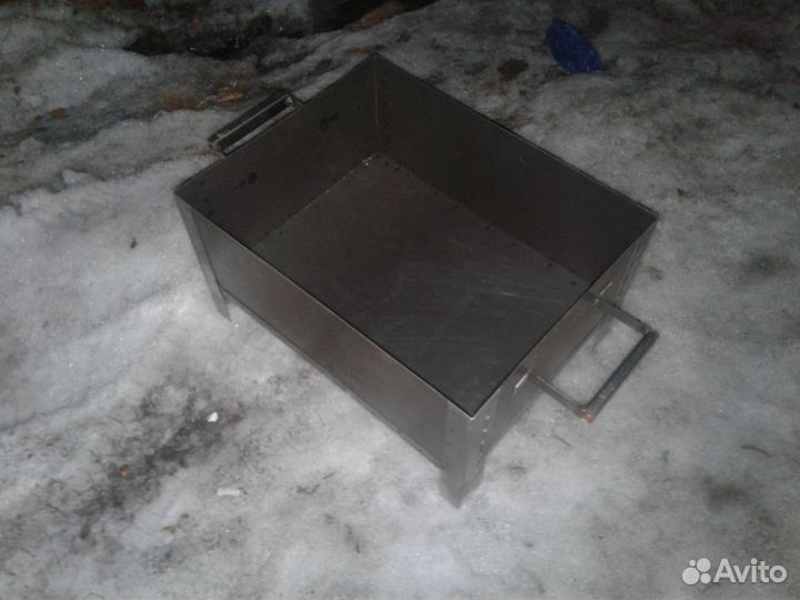 Мангал для шашлыка 40-30-15см новый