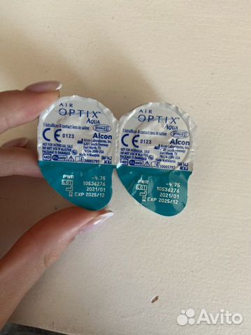Линзы контактные air optix aqua