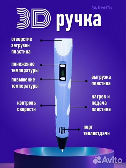 3Д ручка (3 серия) / оптом