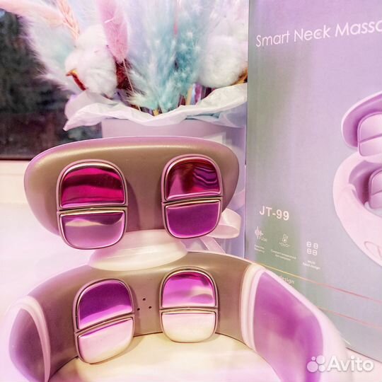 Массажер для шеи и спины импульсный с подогревом