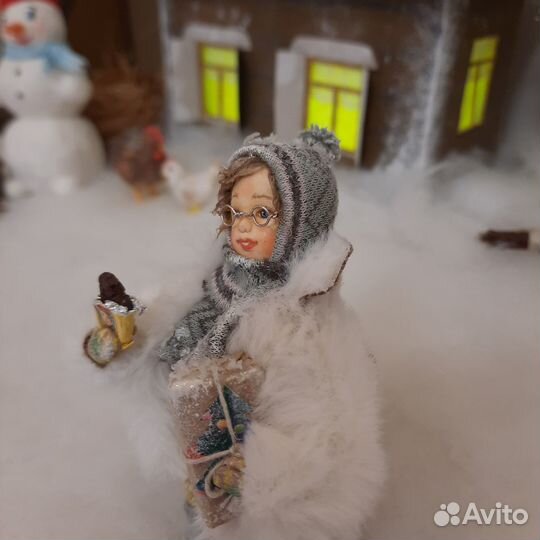 Интерьерная кукла ручной работы