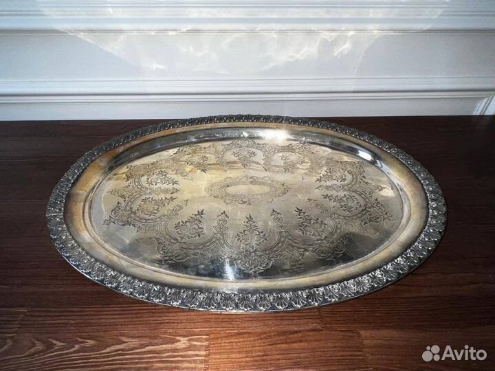 Старинный поднос