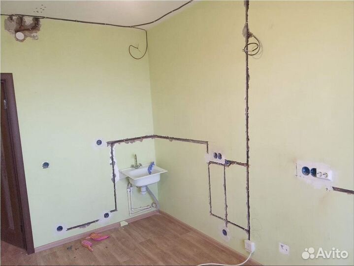 Электрик. Установка розеток и выключателей