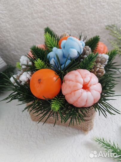 Букет из мыла