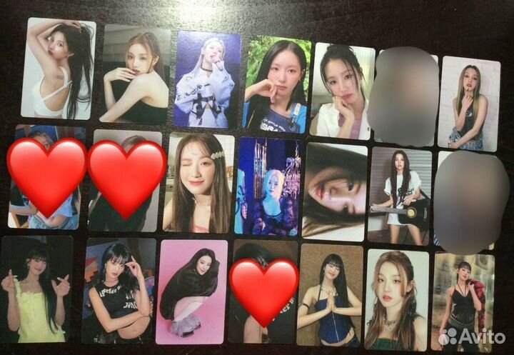 Наличие неофф карт с джи айдл и стрей кидс