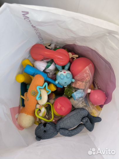 Детские игрушки пакетом