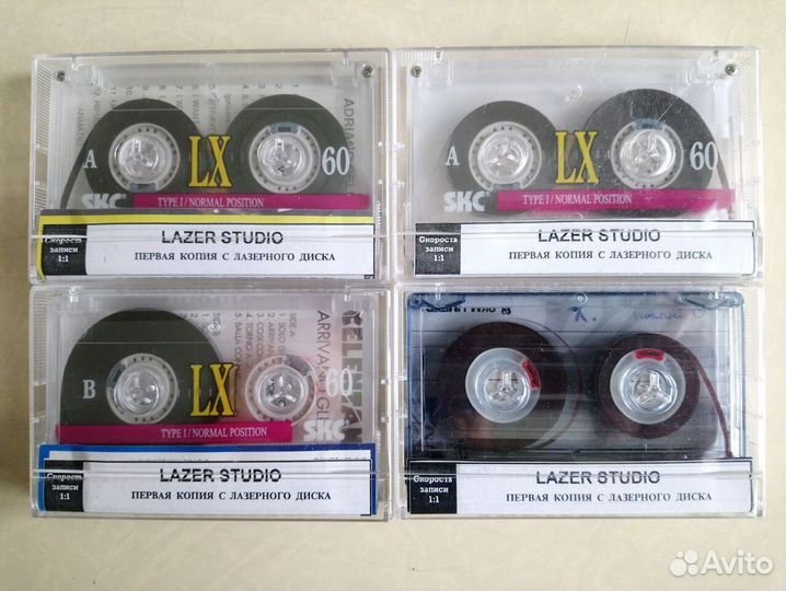 Кассеты, катушки, студийное качество, Челентано