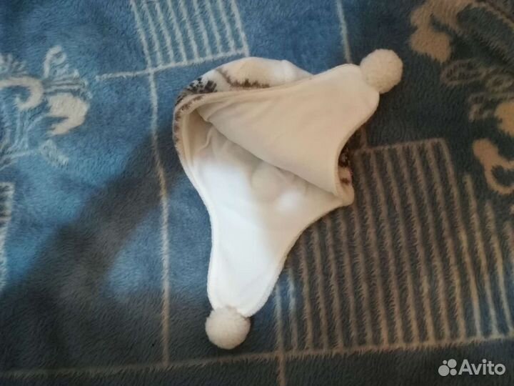 Новая женская шапка ушанка с бубенчиками