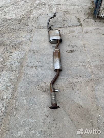 Глушитель в сборе Renault Duster 2 (Hjd) 2 1.3 TCE