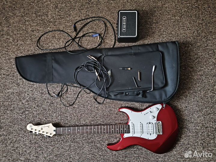 Электрогитара yamaha pacifica с комбиком